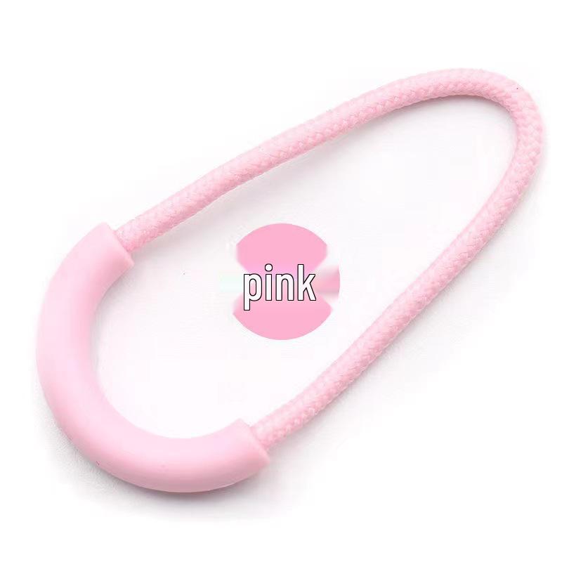 U-Shaped Colorful TPU Zipper Pull Tab Rope with Semicircular Puller