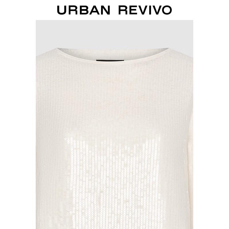 UR Women's Sequin-Embellished Knit Sweater