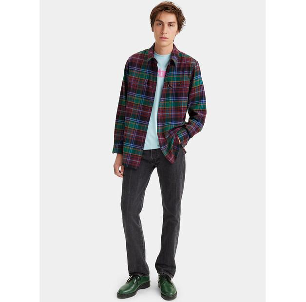 Džíny Levi's 501® 00501-3371 černé Straight Fit