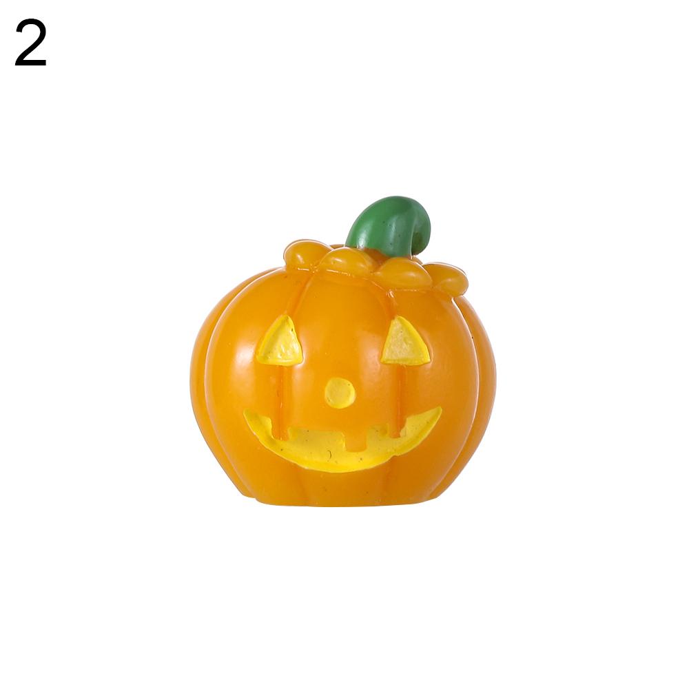 1Pcs Ghost Garden Decorations Miniature Figurines Cute Micro Landscape Ornaments Halloween Decor Halloween Ornaments Resin Craft