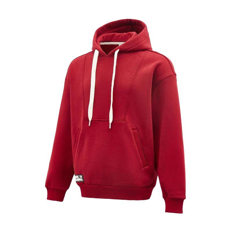 

Puma Comfortable Simple Spliced Hoodie Unisex Hoodies 633513-90 L