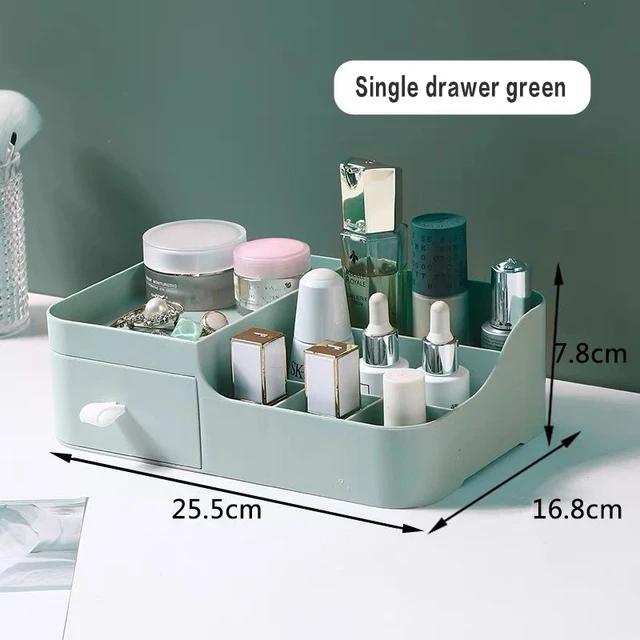 Make-up-Organizer mit großer Kapazität, Badezimmer-Make-up-Aufbewahrungsbox, Damen, Hautpflege, Frisiertisch, Kosmetik, Lippenstift, Beauty Case