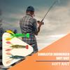 Artificial Bait Fake Lure Sinking Spinner Luminous Lobster Fish Hook Sea Firmness for Beginners Shaking Double Circle