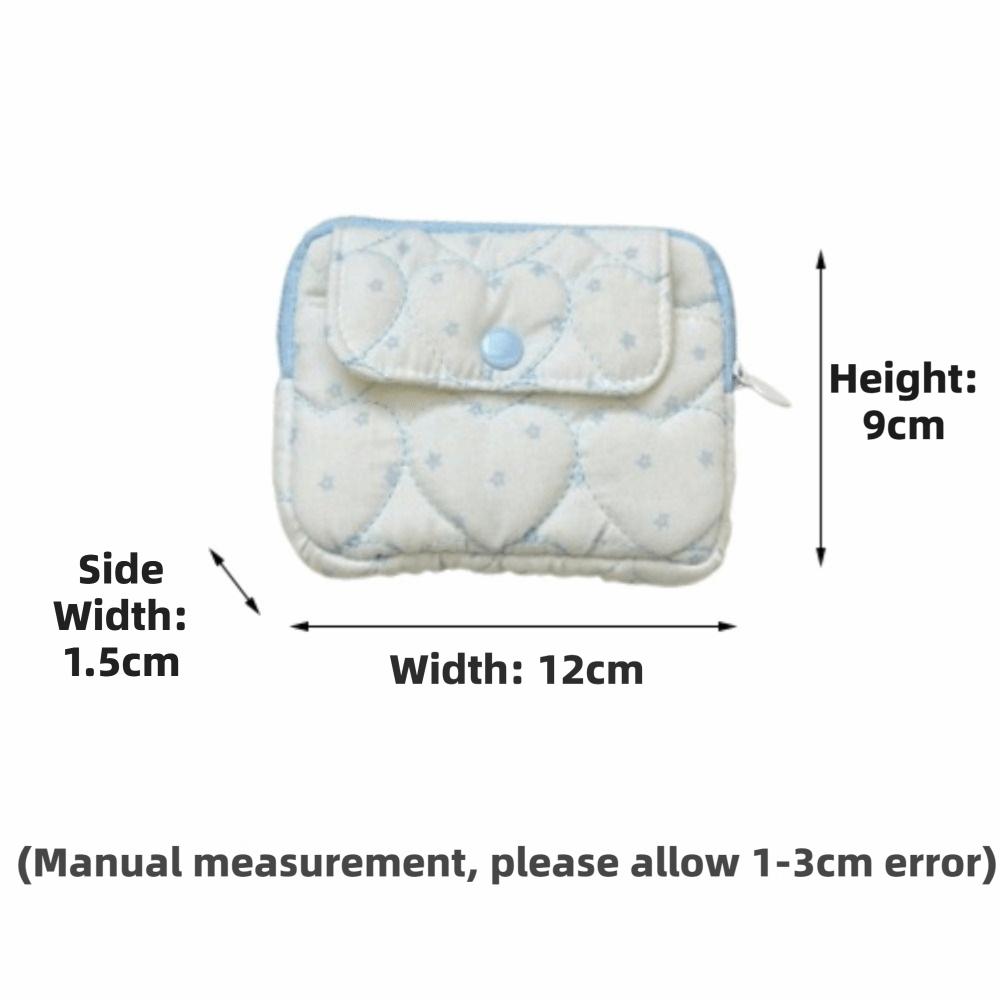 Cute Heart Shape Heart Card Holder Star Shape Portable Card Bag Multifunctional Coin Purse Travel