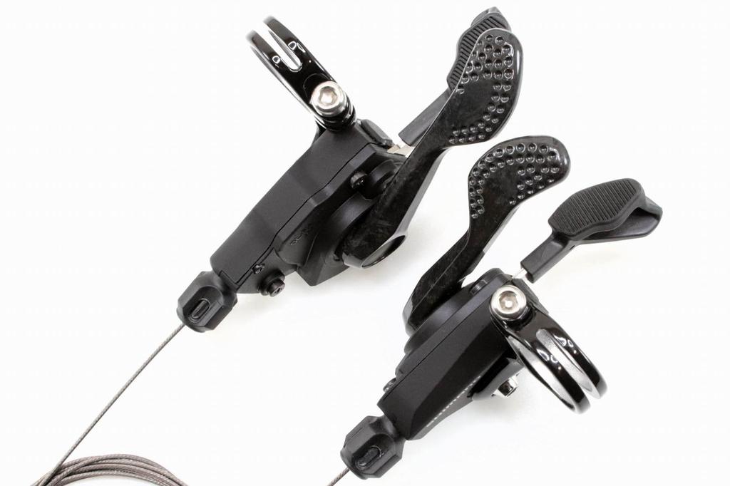 SHIMANO 105 2x11s přední dvojitá zadní 11rychlostní řadicí páka Rapidfire Plus a pravá černá SL-RS700 R/L (Levá sada)