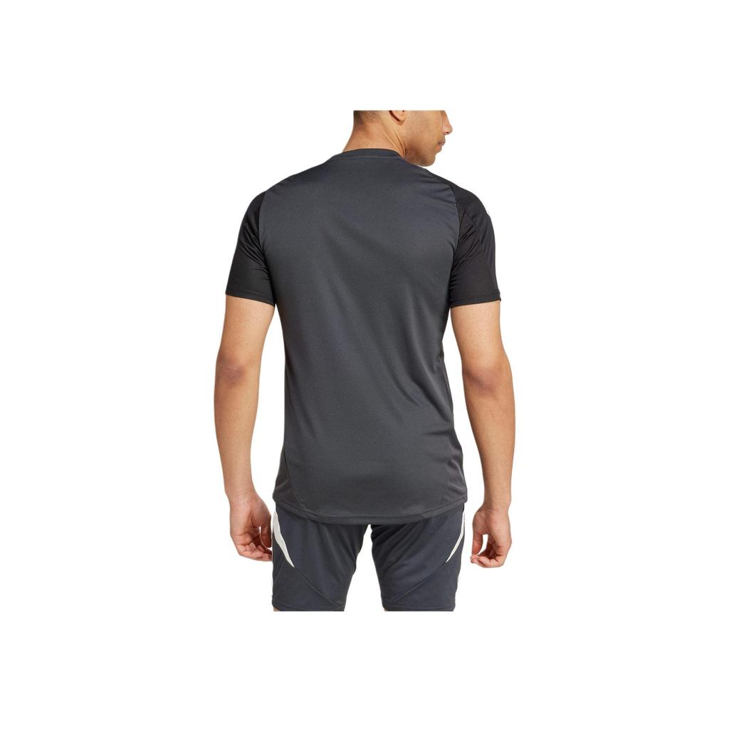 Adidas Tiro 24 Manchester United Sport Performance Training Fashion Comfortable Short Sleeve T-Shirt Men Tops Gray IS8086