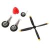 Fairing Landing Gear Blades Kit Easy To Assemble for Wltoys XK A280 RC Fixed Wing Aircraft