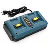 Dual Ports Charger Replacement for Makita 18V Li-ion Battery, Charger Station for Battery BL1811 BL1811 BL1811 BL1811 BL1111