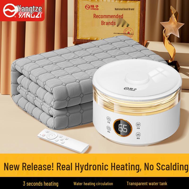 Yangzi Dual Electric Water-Circulation Heating Blanket - No Overheating, Perfect for Single Dorms
