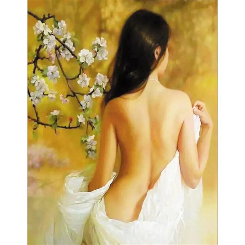 DIY Diamond Painting Special Woman Cross Stitch Kit Mosaic Art Diamond Painting Full Circle/Square Diamond Home Decoration