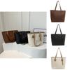 Trendy And Versatile Large Capacity Tote Bag For Women In Chic Colors For Daily Use