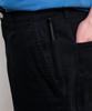 Pabeo Gewaschene Cargohose (Schwarz)