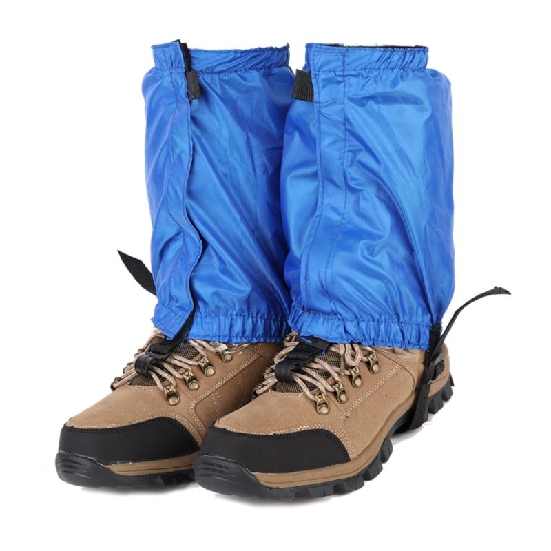 Wasserdichte Gamaschen für Ski Alpin, Schneeschuhwandern Verstellbare Beinschneegamaschen für Damen Herren Gamaschen für Wanderstiefel und Schuhe