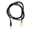 59.1in 6Pin AUX IN Cable Audio Input Adapter 3.5mm Jack Replacement for Fiat Grande Punto