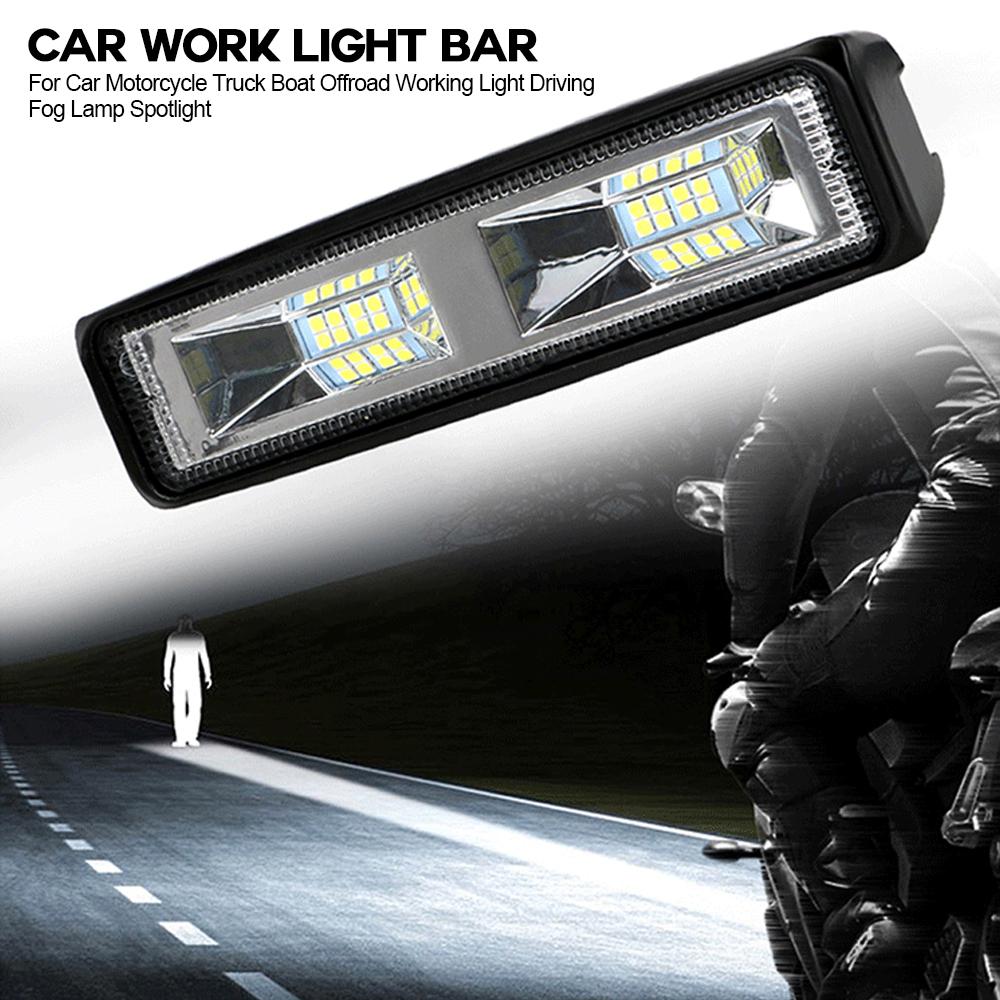 LED Headlights 12-24V For Auto Motorcycle Truck Boat Tractor Trailer Offroad Working Light 36W LED Work Light Spotlight