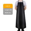 PU Waterproof Heavy Duty Work Apron Tear Resistant Oil Proof Bib for Kitchen Dishwashing Restaurant Fishery Butcher