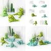 Use Friendly Candle Silicone Frogs Molds Easy Release Frogs Shaped Candle Silicone Molds for Handmade Candle and Soaps