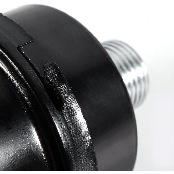 Air Compressor Filter, Metal Air Compressor Intake Filter Sound Muffler 20mm Thread (1/2"PT 20mm)