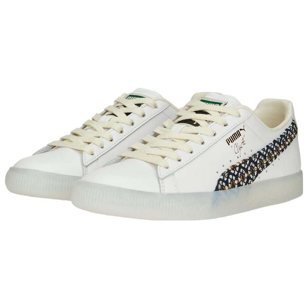 Puma Clyde Summer Breeze Women Sneakers White Frosted-Ivory 390092-01