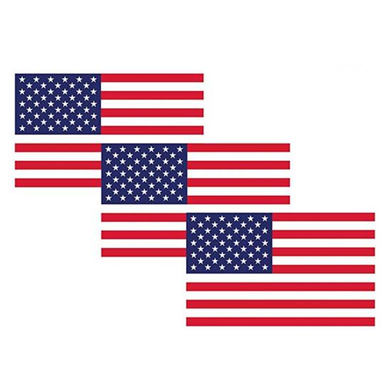 250 Stück/Rolle Aufkleber Amerikanische Flagge Blau Rot Weiß Gestreift Sternmuster USA Flaggenaufkleber Wetterfest Kupfer Selbstklebend Glänzend