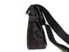 Authentische CHANEL Neue Reise Dunkelbraune Nylon-Canvas Umhängetasche Schultertasche #b101 Geöffnete Schachtel