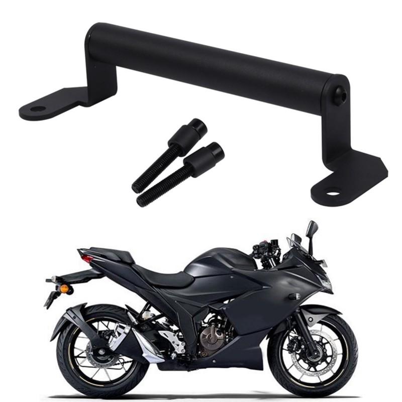 Motorcycle GPS Phone Mount Suzuki GIXXER 250SF 2020 Universal Navigation Holder Black
