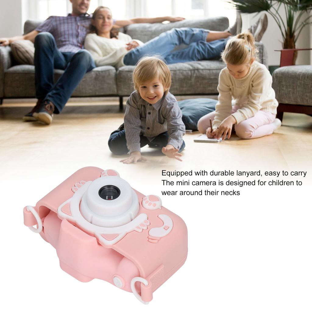 Video Toddler Camera Silicone   Kids Camera Toy With Carry Rope for Children