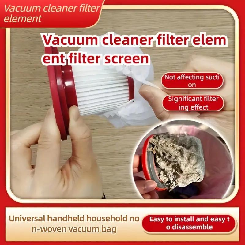 1/5/10/50/100 STÜCK Einweg-Staubsauger-Filterelement, Universelles Vliesstoff-Filterzubehör für Staubsauger