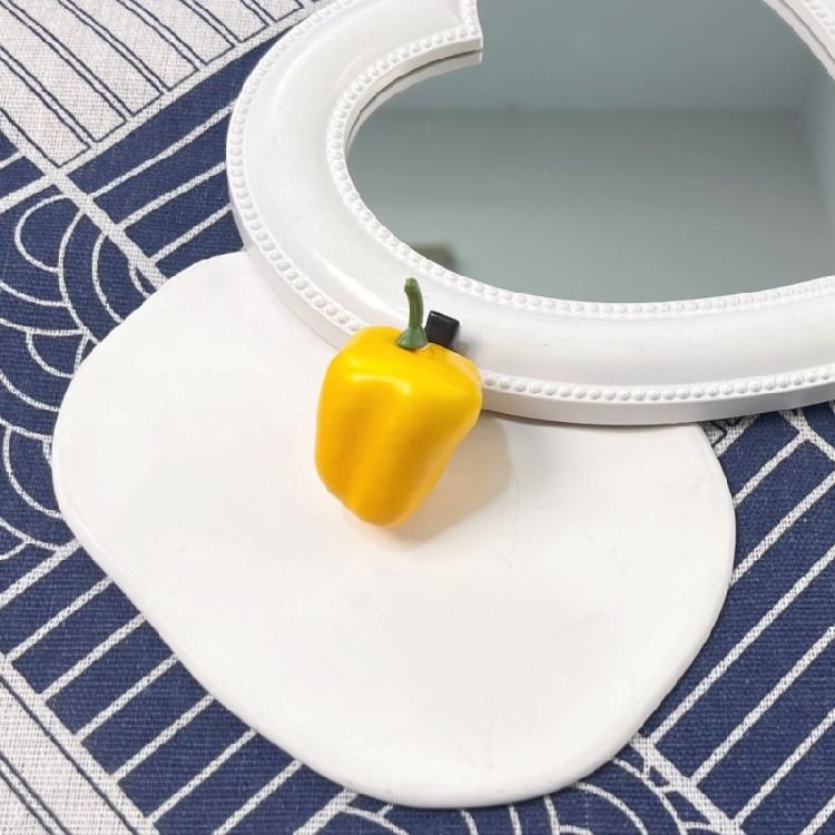 Unique And Practical Resin Hair Clip Shaped Like Fruits And Vegetables Hairpin Suitable For Girls' Everyday Styling