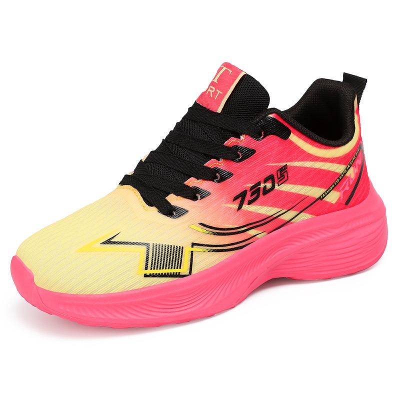 Sneakers men's lightweight autumn new breathable mesh casual shoes couple's marathon running shoes