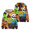 Geometry Dash Anime Print Hoodie Men's Streetwear Men Women Hoodies Unisex Fashion Sweatshirt