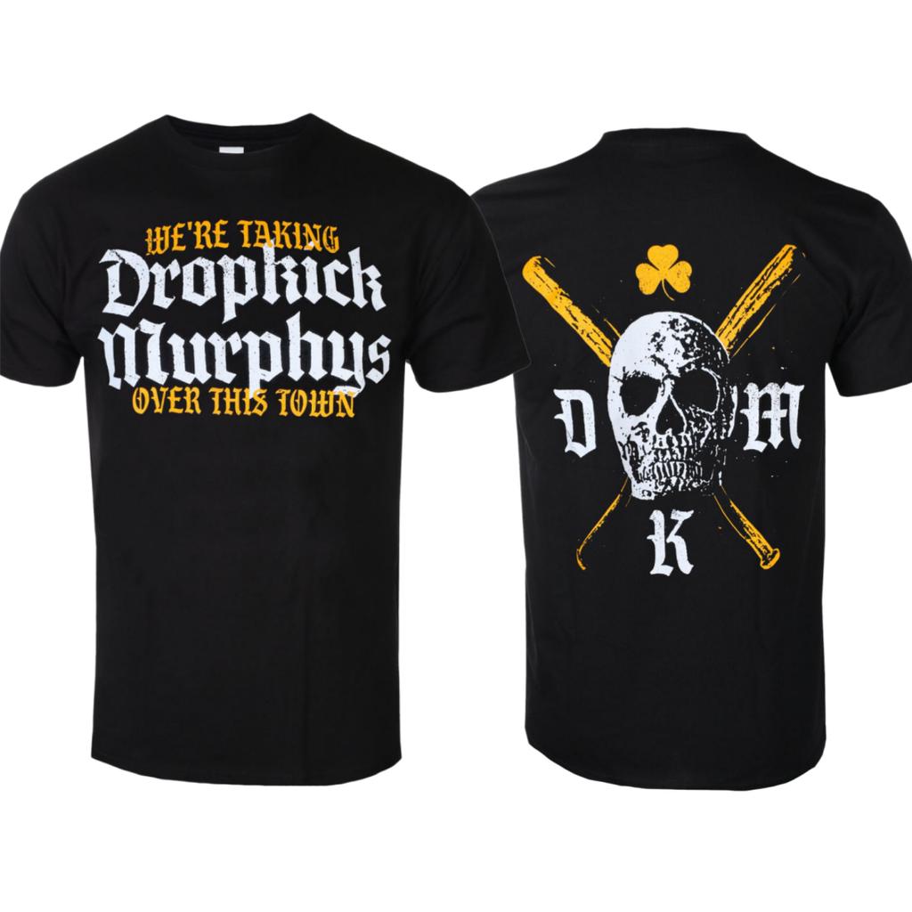 Dropkick Murphys Jolly Roger Printed TShirt Celtic Punk Band Style Daily TShirt Suitable For Both Unisex And Unisex