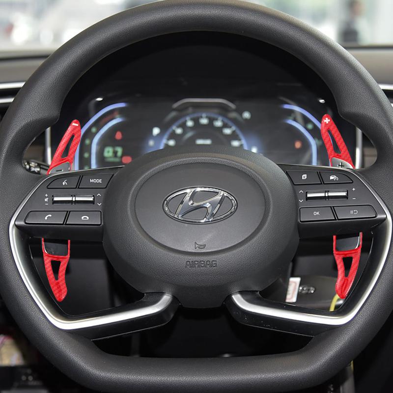 For Hyundai Steering Wheel Shift Paddle Shifter Extension For Hyundai Elantra Sonata Tucson Genesis G70 2020 2022 Accessories