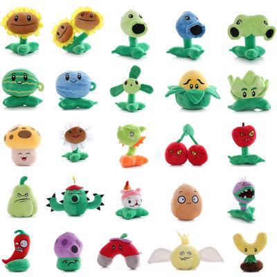 1 Stück Pflanzen vs Zombies Plüschtiere 13–20 cm PVZ Pflanzen Peashooter SunFlower Plüsch Stofftiere Stofftier Geschenke für Kinder Kinder