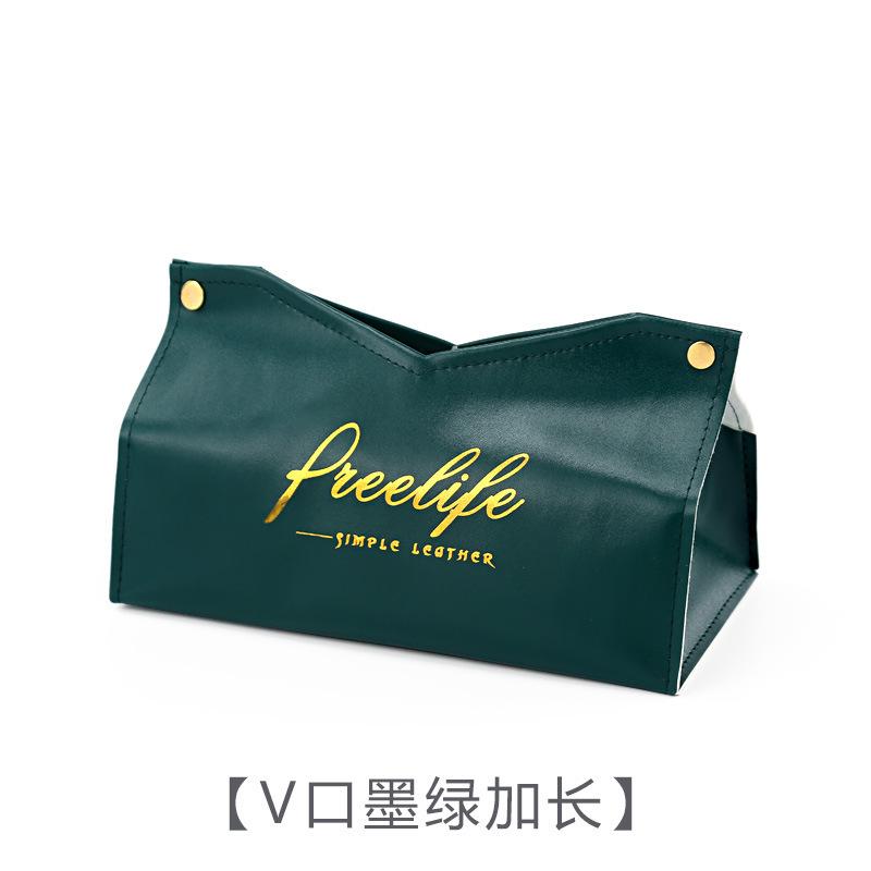 Simple Tissue Case Box Container Leather Retro Toilet Pumping Box Car Towel Napkin Papers Bag Holder Box Case Pouch Table Decor