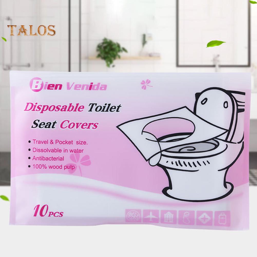 TMH Disposable Bathroom Toilet Seat Cover Mat Paper Pad