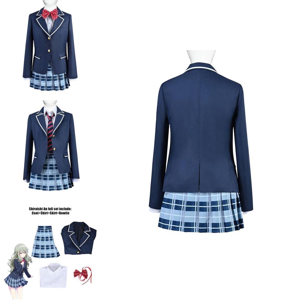Project Sekai Colorful Stage Feat Cosplay Costume School Uniform Outfit Carnival