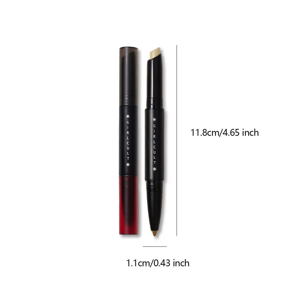 Girlcult Multifunction Liner Daylight Rose,Pencil-Cream Texture,Natural Color Payoff,Eyeshadow/Eyeliner/Lip Multi-Use,Daily Use