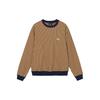 Men's Logo Stripe Round Neck Yellow 1140272