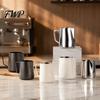 Coffee Drink Decoration Pitcher Stainless Steel Milk Frothing Pitcher, Professional Latte Art Cup with Rust Proof Frother Measurement Scale, Dripless