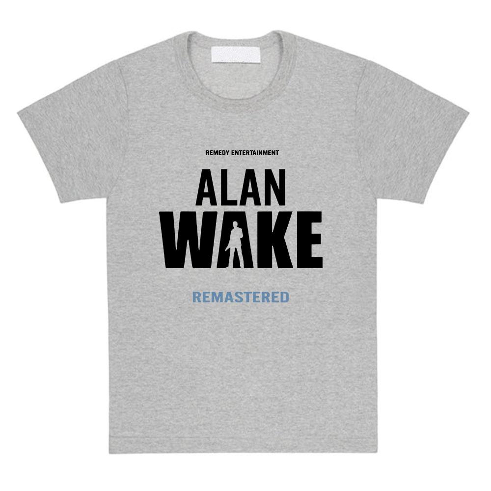 Alan Wake 2 Koszulka z nadrukiem Koszulki bawełniane z krótkim rękawem Streetwear Unisex Luźny codzienny T-shirt z okrągłym dekoltem Góra