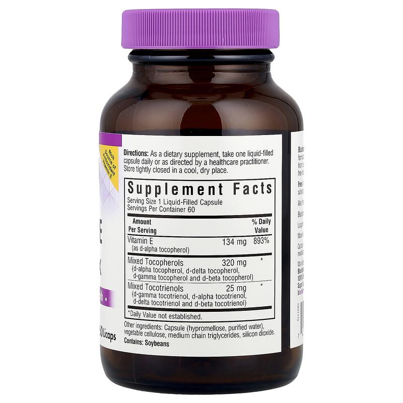 Vitamin E Complex, Full Spectrum , 60 Licaps