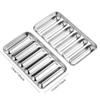 304 Stainless Steel Sausage Mold 6 in 1 Kitchen Tool for DIY Hot Dogs Handmade Ham Sausage Making and Refrigerating