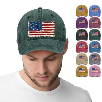 Stylish Men's And Women's Independence Day Adjustable Baseball Caps