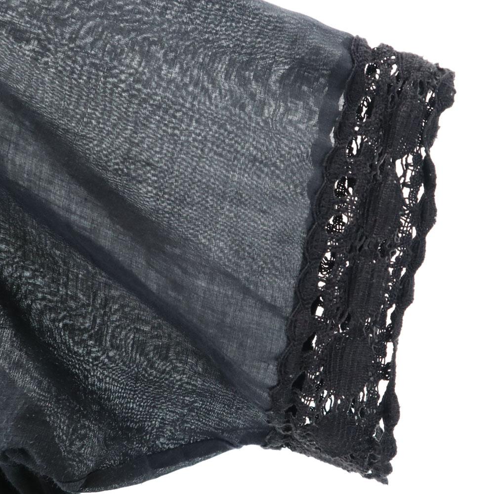 SEE BY CHLOE Kurzarm Langes Kleid S schwarz Damen Gebraucht