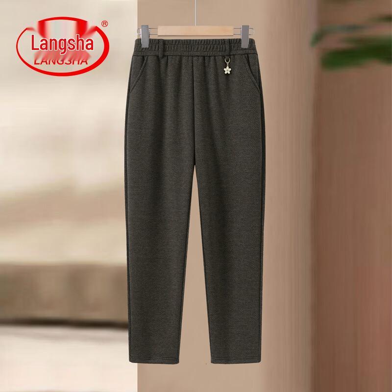 LangSha Women's Straight Leg Casual Pants
