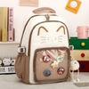 Lightweight Schoolbag Women's New Korean Version Cute Primary School Students 3rd-6th Grade Spine Backpack Campus Junior High School Students Backpack