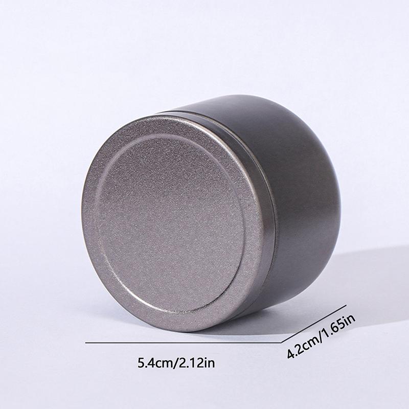 Portable Solid Color Mini Tin Box Tea Sealed Jar Packing Box Jewelry Candy Small Storage Can Coin Earring Headphones Gift Case