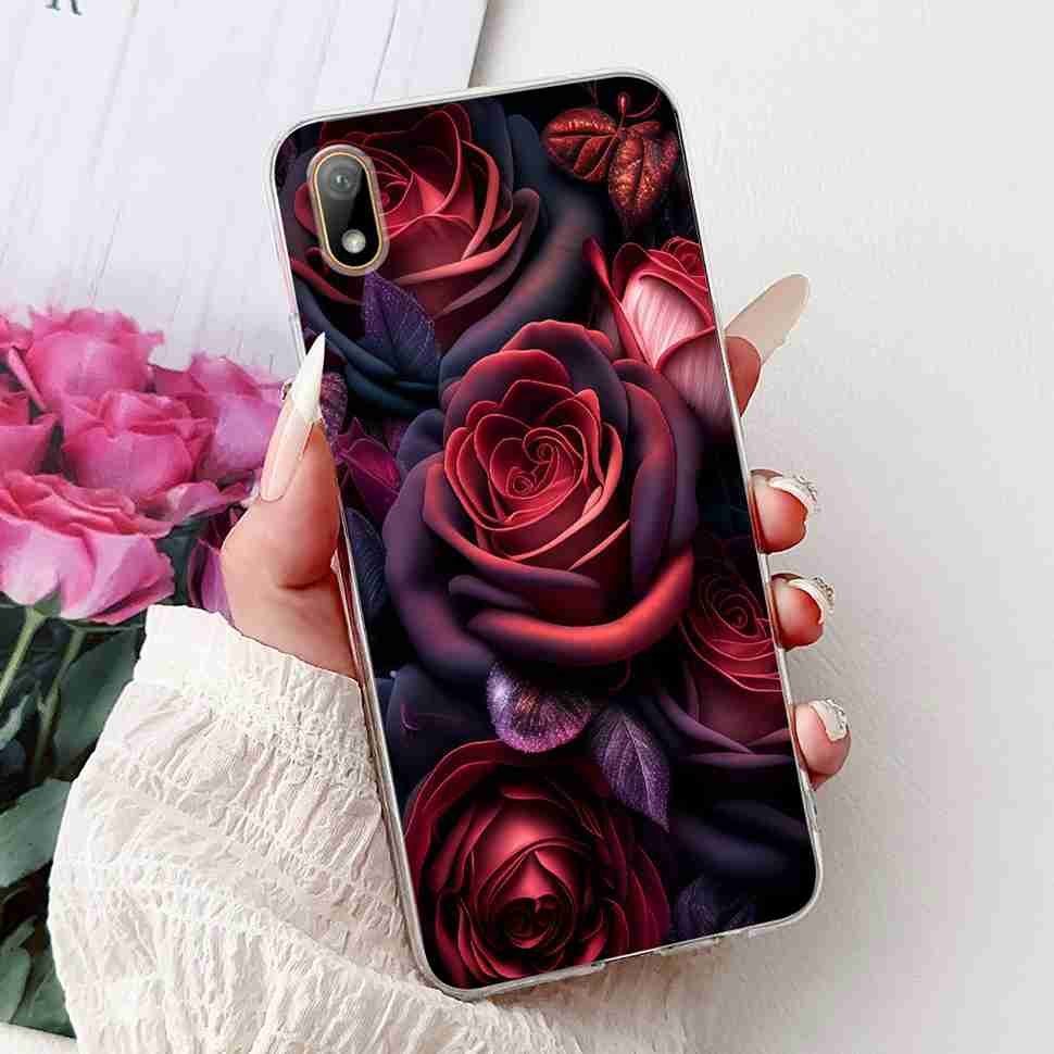 For Huawei Y5 2019 AMN-LX1 Case Colorful Butterfly Flowers Soft Silicone TPU Back Cover For Huawei Y5 Y5 AMN-LX2 AMN-LX3 Bumper