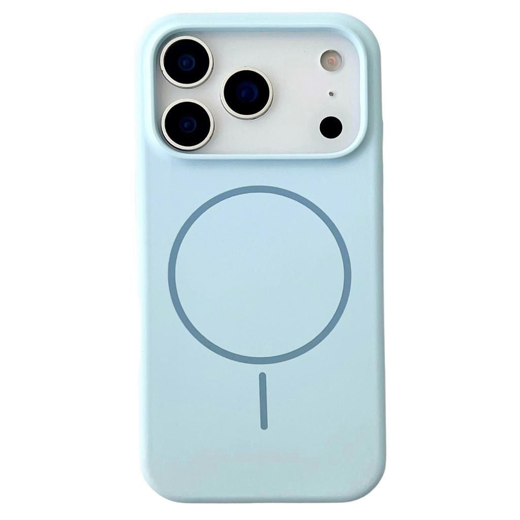 For iPhone 17 Pro Case Compatible with MagSafe Liquid Silicone Anti-Drop Phone Cover